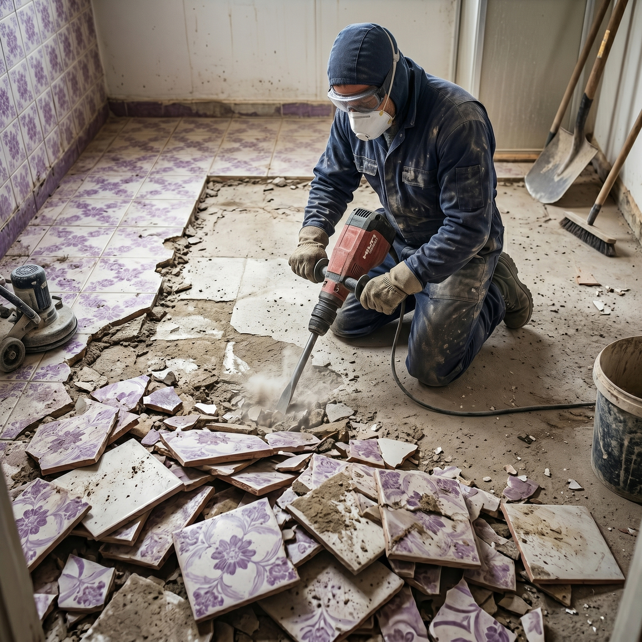 Къртене на плочки